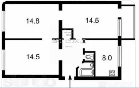 Продам 3-кімнатну квартиру