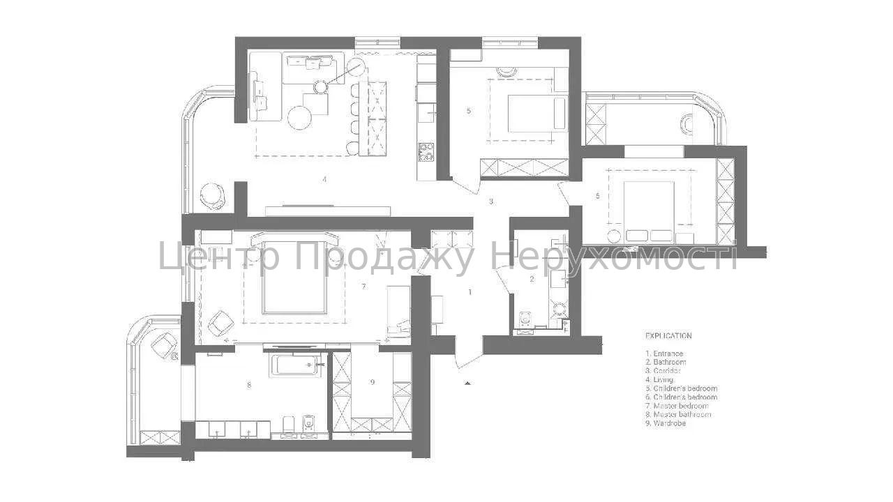 Фото Продаж 4к квартири у Харкові. Салтівка9