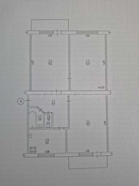Продам 3-кімнатну квартиру