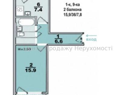 Продам 1-кімнатну квартиру