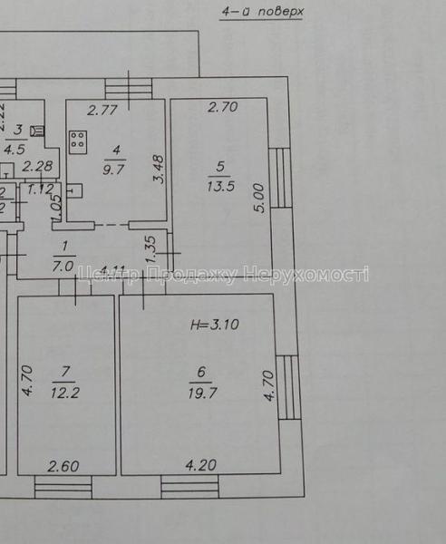 Продам 3-кімнатну квартиру