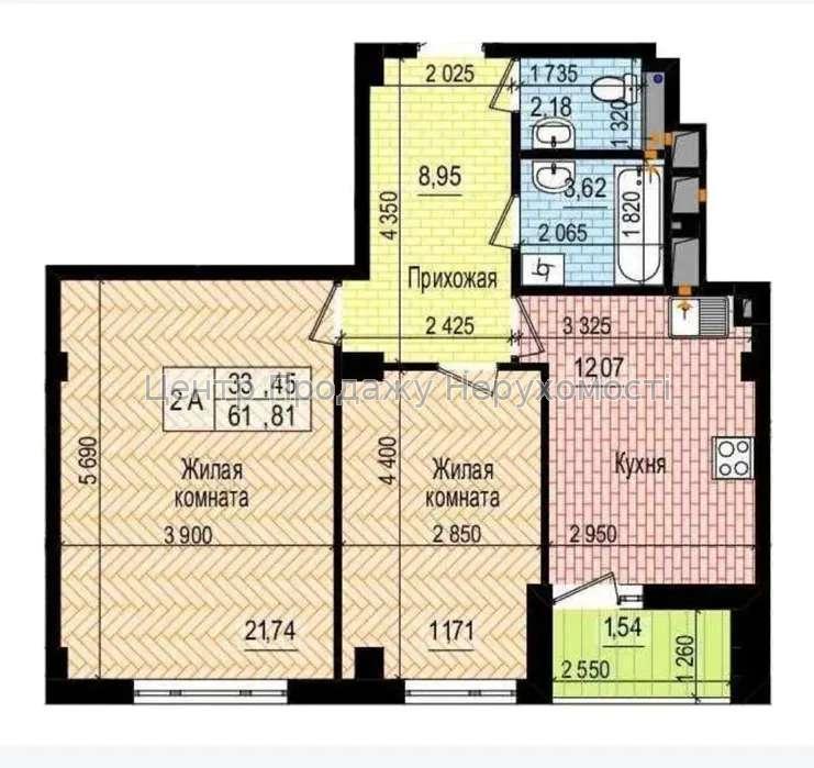 Фото Я8 Продам 2х.ком квартиру в ЖК Пролисок3