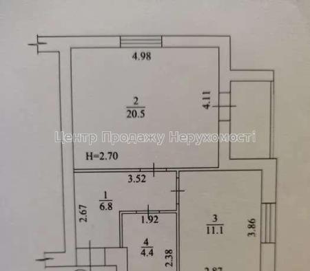 Продам 1-кімнатну квартиру в новобудові, ЖК&nbsp;«Гідропарк»