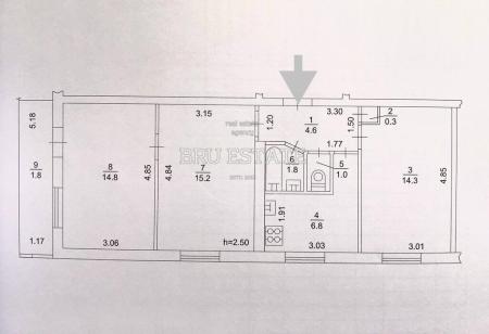 Продам 3-кімнатну квартиру