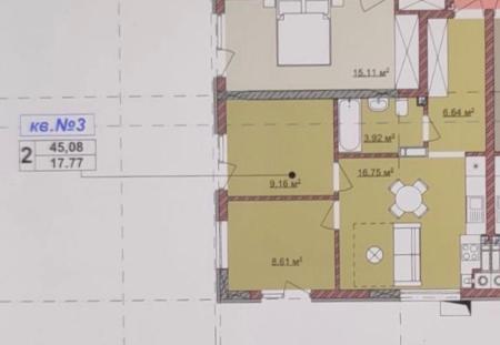 Продам 2-кімнатну квартиру, ЖК B4