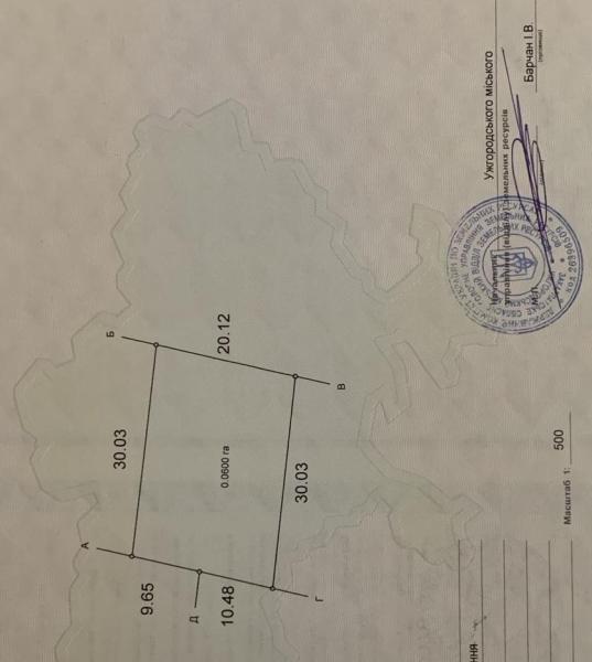 Продам ділянку під забудову житлової нерухомості