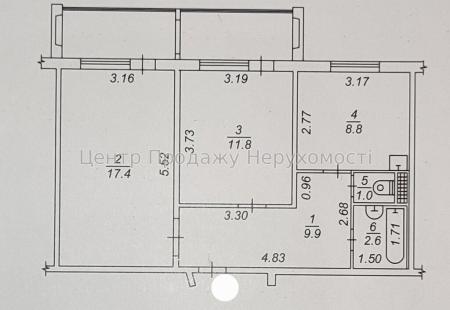 Продам 2-комнатную квартиру