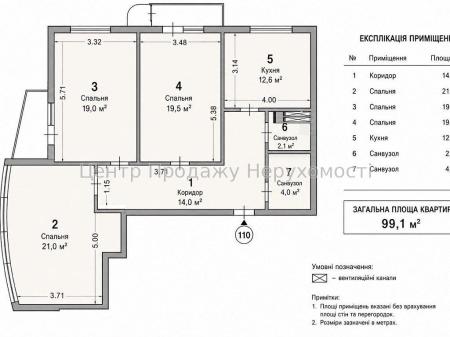 Продам 3-комнатную квартиру, ЖК&nbsp;«Министерский»