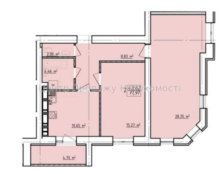 Продам 2-комнатную квартиру в новостройке, ЖК&nbsp;«Левада&nbsp;2»