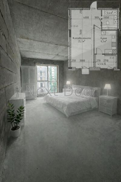 Продам 1-кімнатну квартиру в новобудові