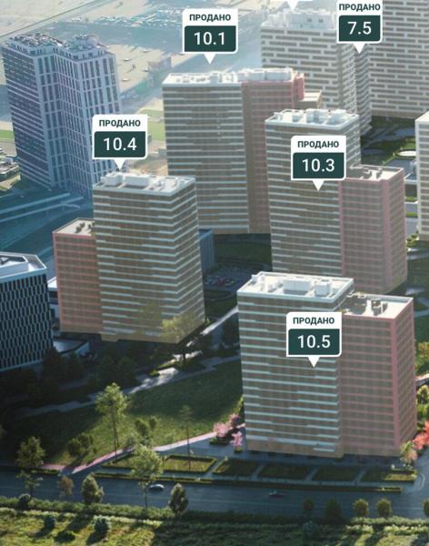 Продам 1-комнатную квартиру в новостройке, ЖК Варшавский 2